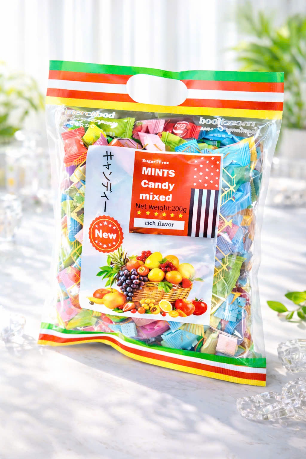 Kẹo sugar-free mints candy mixed 200g