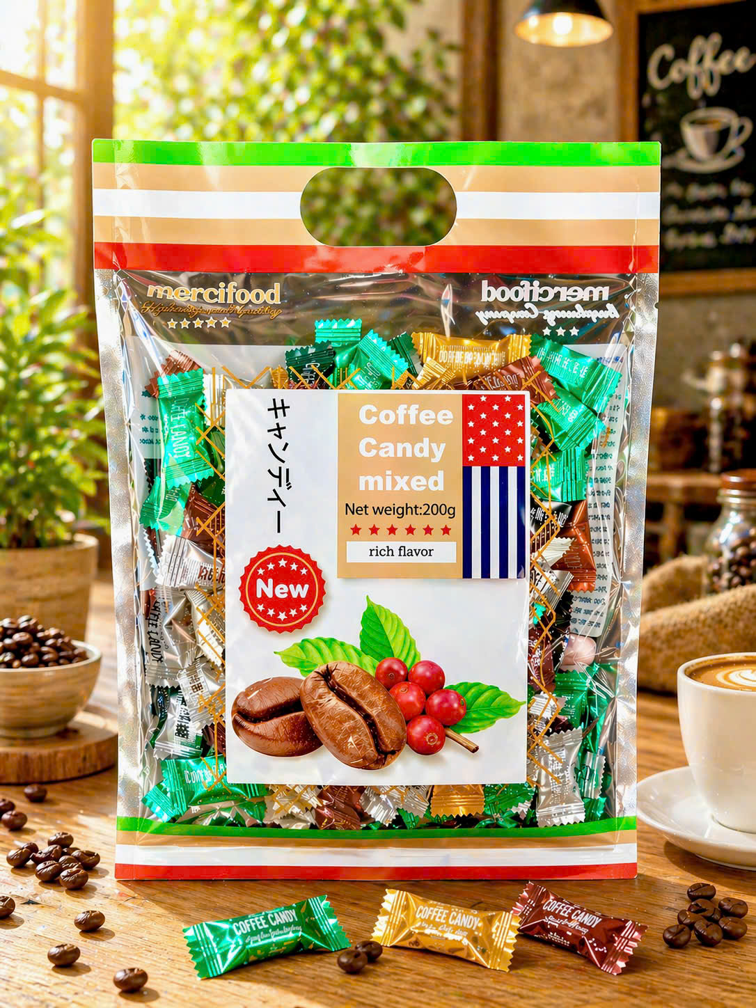 Kẹo coffee candy mixed 200g
